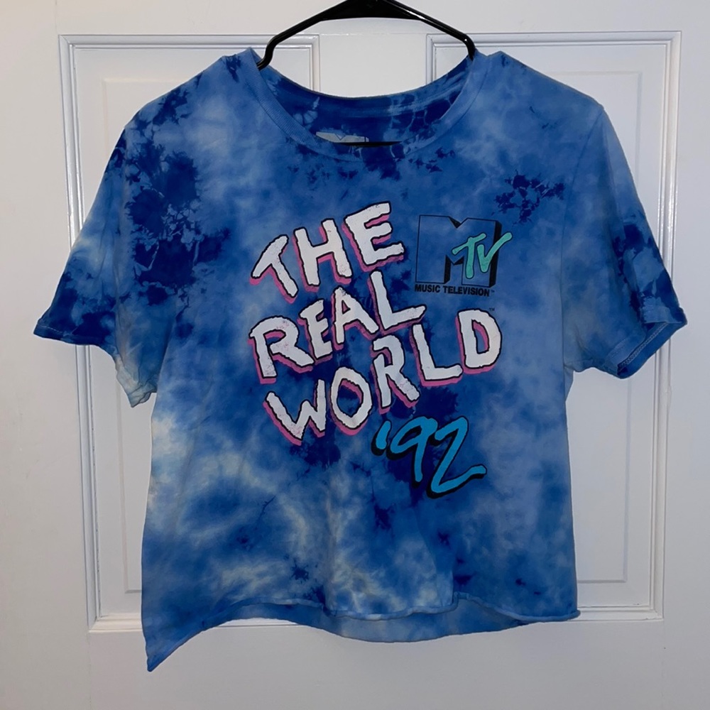 MTV Tye Dye Crop Top